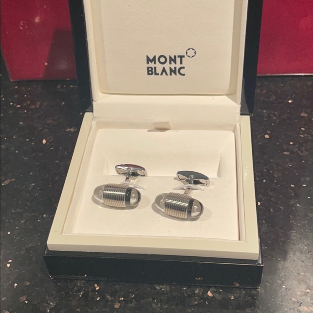 COPY - Mont Blanc cufflinks